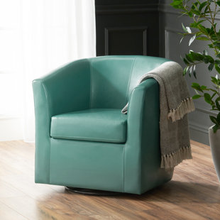 Wilmore swivel best sale barrel chair